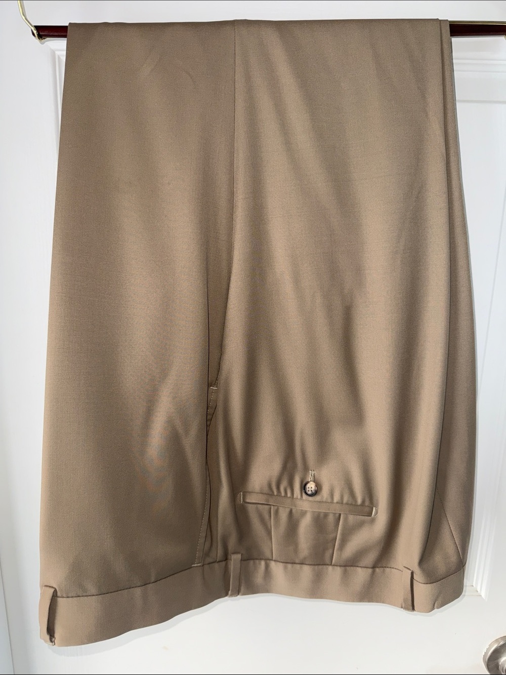 Boss Hugo Boss Camel/Tan James Brown Style Dress Pants. 42x32.5”.